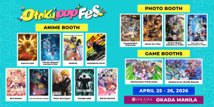 RELEASE: Otaku Pop Fes 2026 Showcases Popular IP Booths and Themed Photo Walls at Okada Manila 